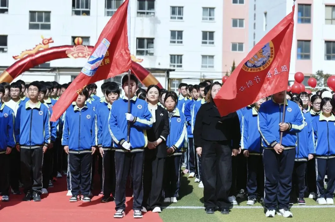 【策马百日 决胜中考】麦积区潘集寨学校2026届中考百日冲刺誓师大会掠影 第33张