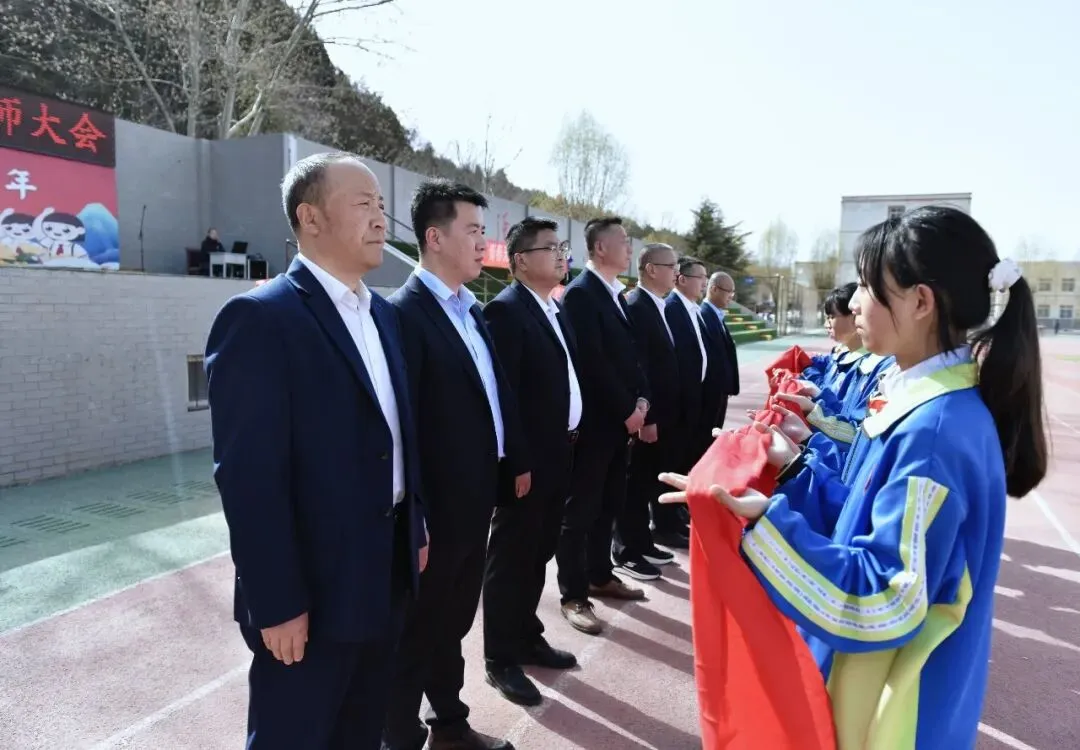 【策马百日 决胜中考】麦积区潘集寨学校2026届中考百日冲刺誓师大会掠影 第43张