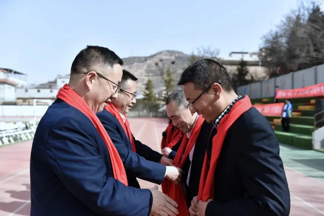 【策马百日 决胜中考】麦积区潘集寨学校2026届中考百日冲刺誓师大会掠影 第49张