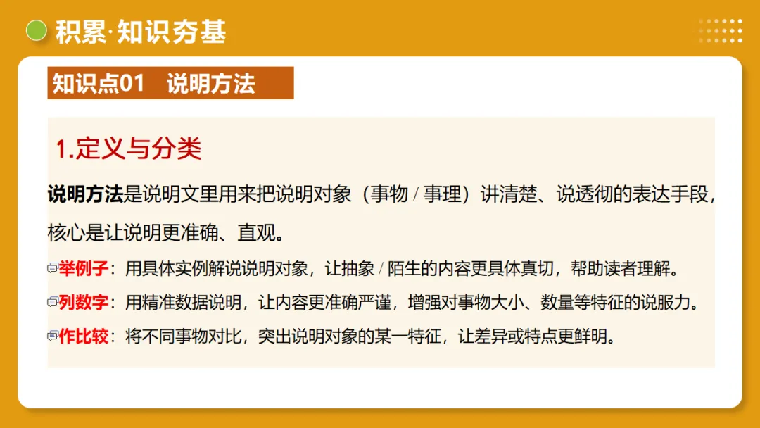 2026年中考语文复习说明文阅读第3讲《说明方法与语言》讲练测 第14张