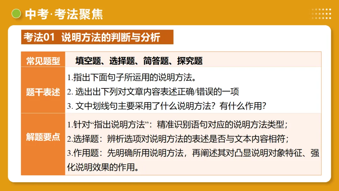 2026年中考语文复习说明文阅读第3讲《说明方法与语言》讲练测 第25张