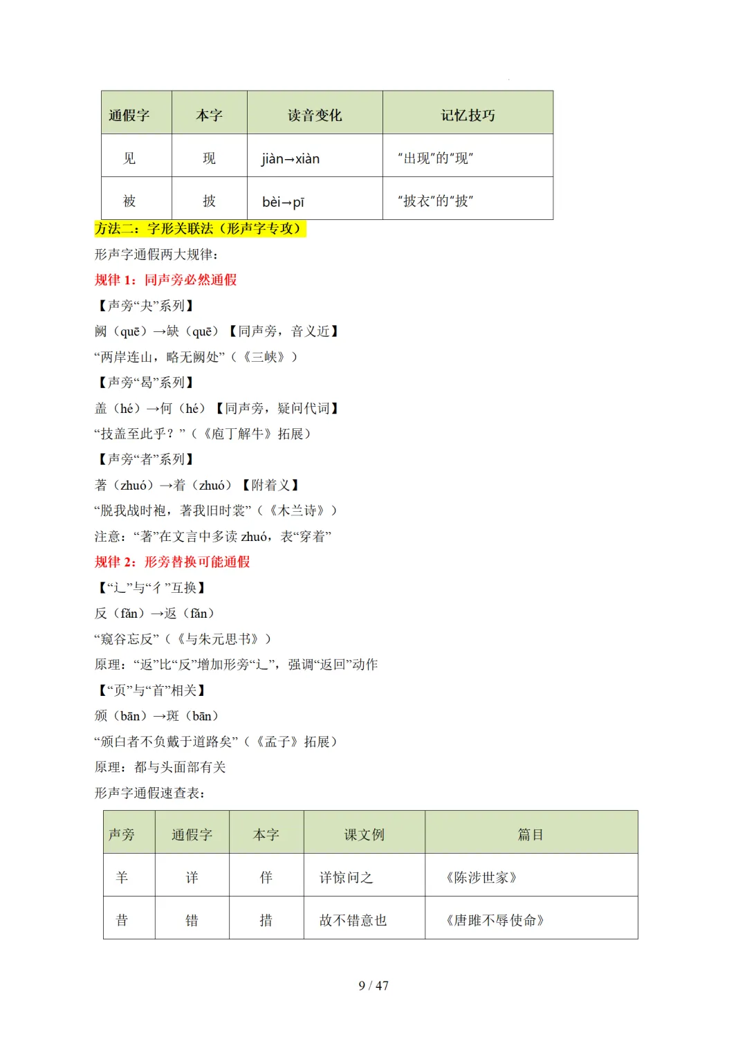 2026年中考语文复习文言文阅读第1讲《文言字词・释义积累》讲练测 第80张