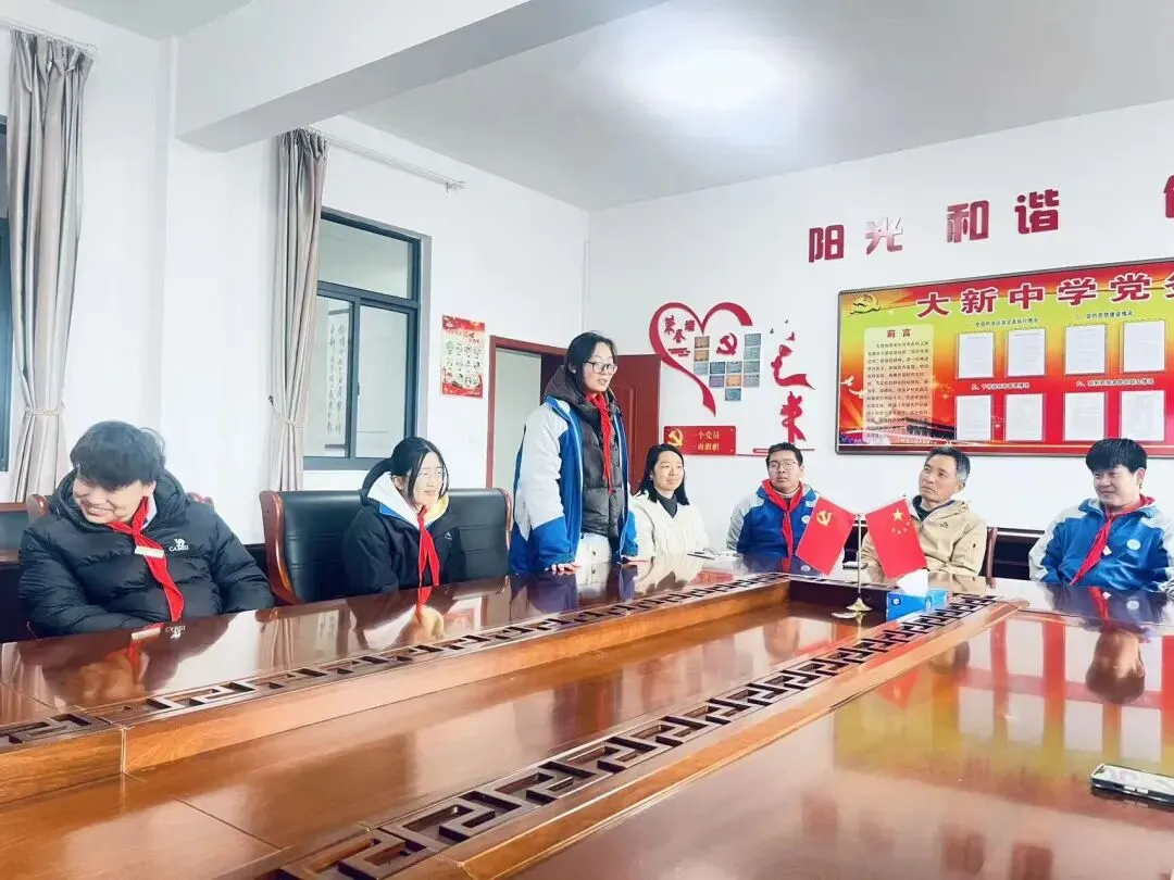 【校园动态】凝心聚力 备战中考 ——大新中学初三开学系列会议圆满召开 第6张