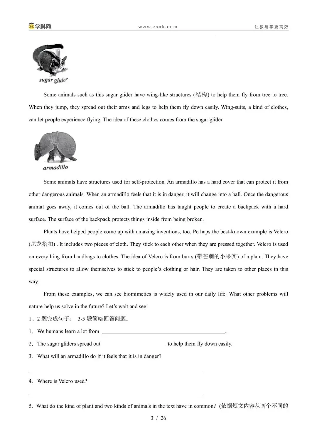 【中考英语】【好题汇编】5年(2021-2025)中考1年模拟英语真题分类汇编(河北专用) 第35张