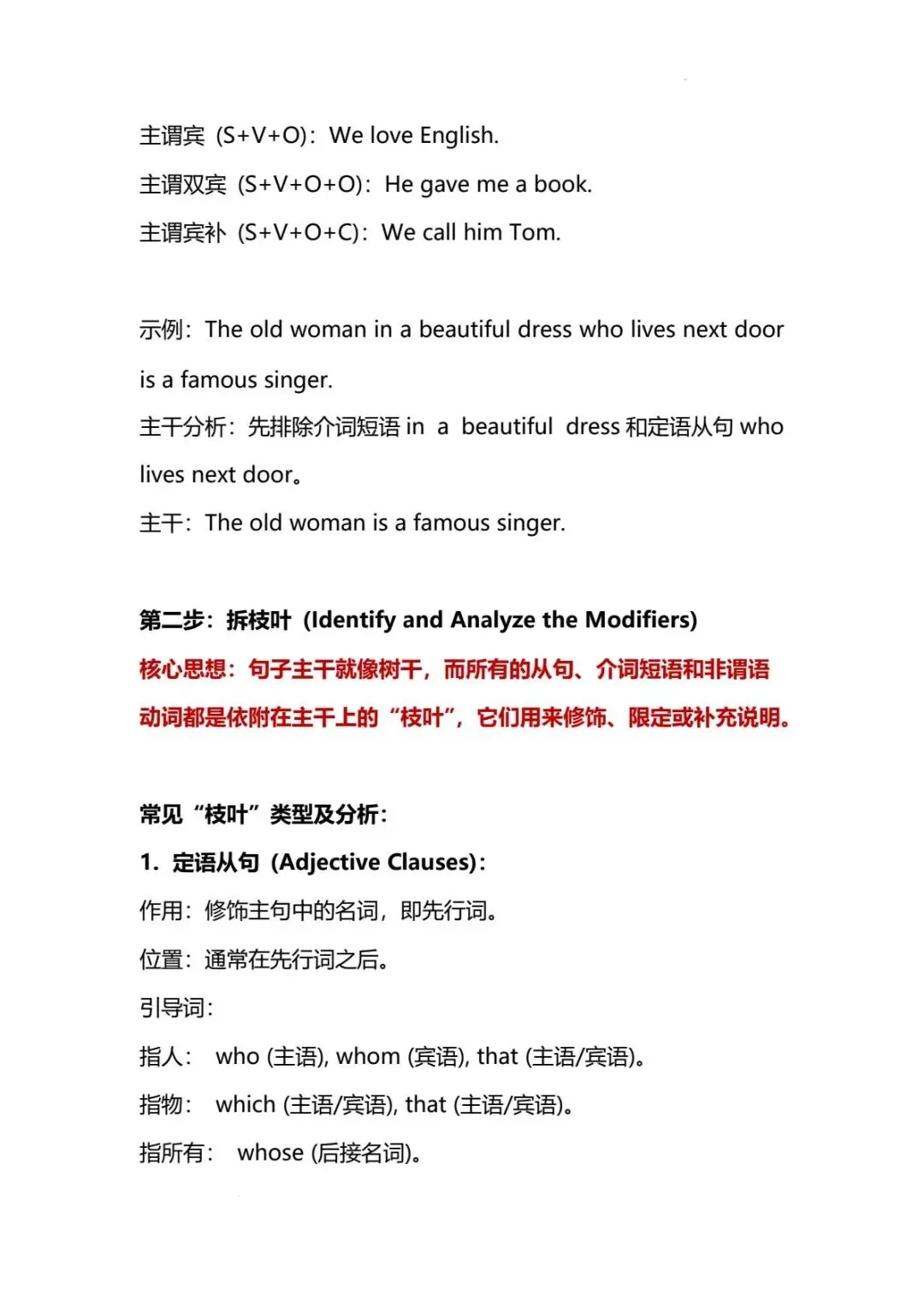 【中考英语】2026年中考英语长难句分析 第2张