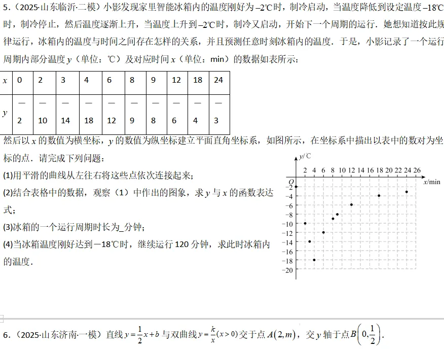 中考数学一轮复习——12反比例函数的图象、性质及应用 第2张