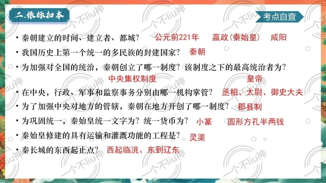 2026中考一轮-3秦汉时期:统一多民族国家的建立和巩固 第12张