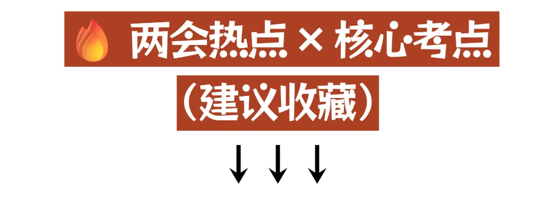 2026年全国两会“隐藏”的中考道法高频考点(含政府工作报告极简版) 第2张