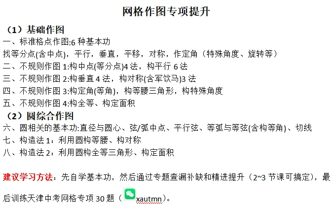 重磅:天津中考数学最难题18/24/25高效解法及学习建议 第2张
