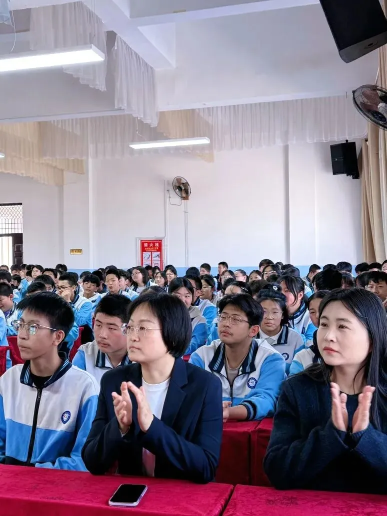 策马扬鞭,百日竞渡,决胜中考——榆中县和平中学中考动员大会 第17张