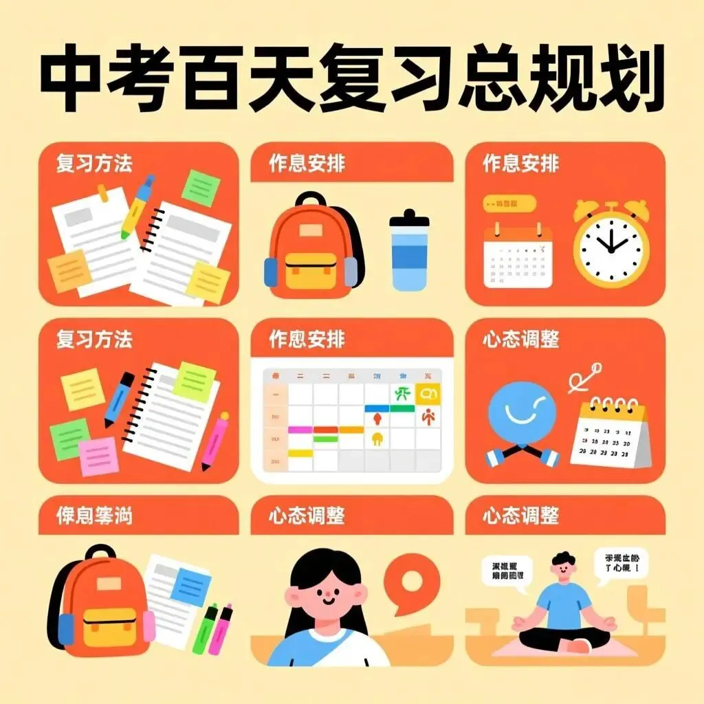 中考百天复习总规划 第3张