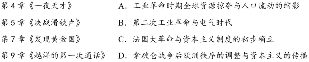 中考历史满分策略:时代分析题与时代发展论必攻破 第26张