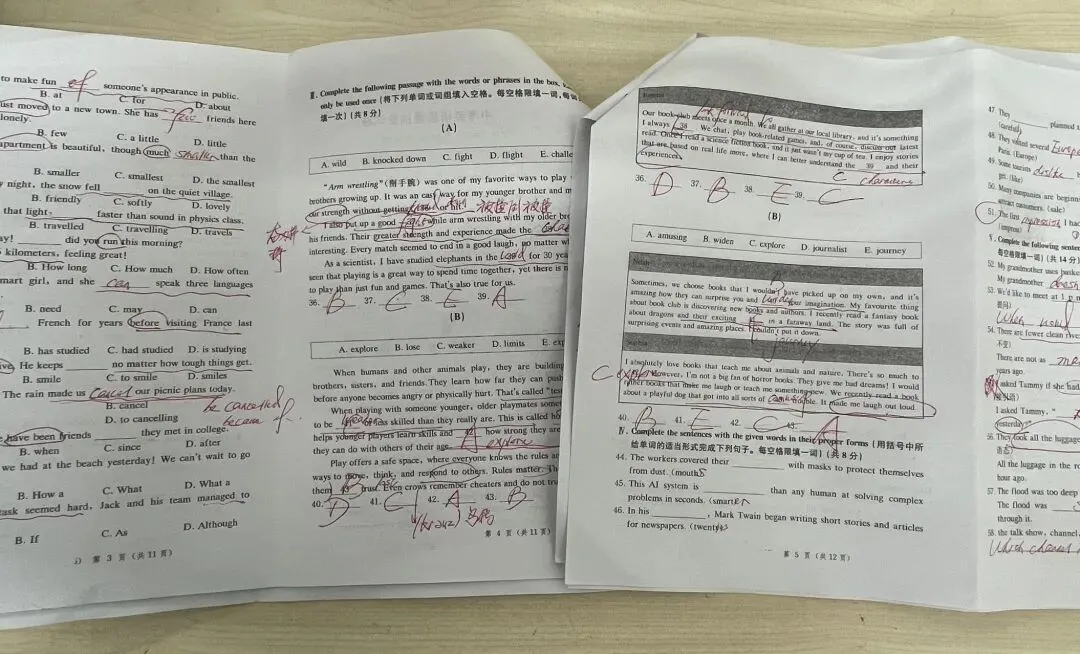 备课时,做完了两套模卷,就想说:中考的一模二模卷真的很值得学有余力的孩子去做一做! 第5张