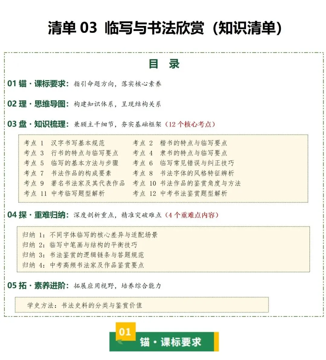 新2026年中考语文一轮复习基础考点知识清单 第14张