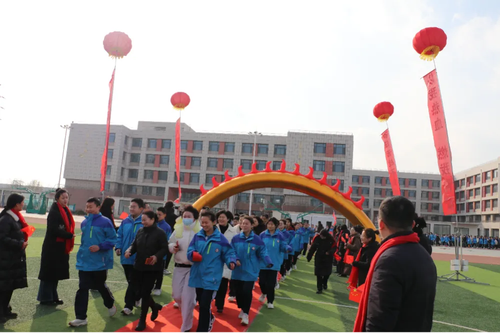 【德·润芳华】百日砺剑 逐梦中考|济阳区永康街中学九年级百日誓师大会圆满举行 第12张