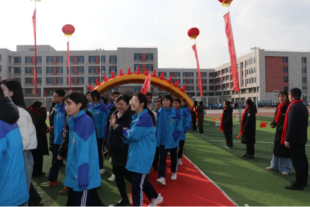 【德·润芳华】百日砺剑 逐梦中考|济阳区永康街中学九年级百日誓师大会圆满举行 第13张