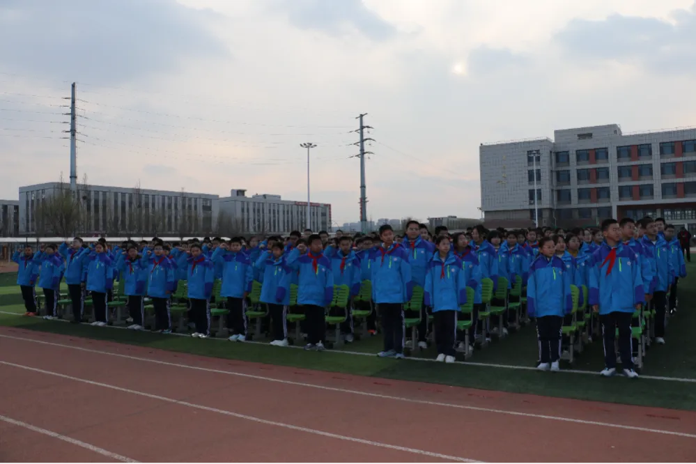 【德·润芳华】百日砺剑 逐梦中考|济阳区永康街中学九年级百日誓师大会圆满举行 第51张