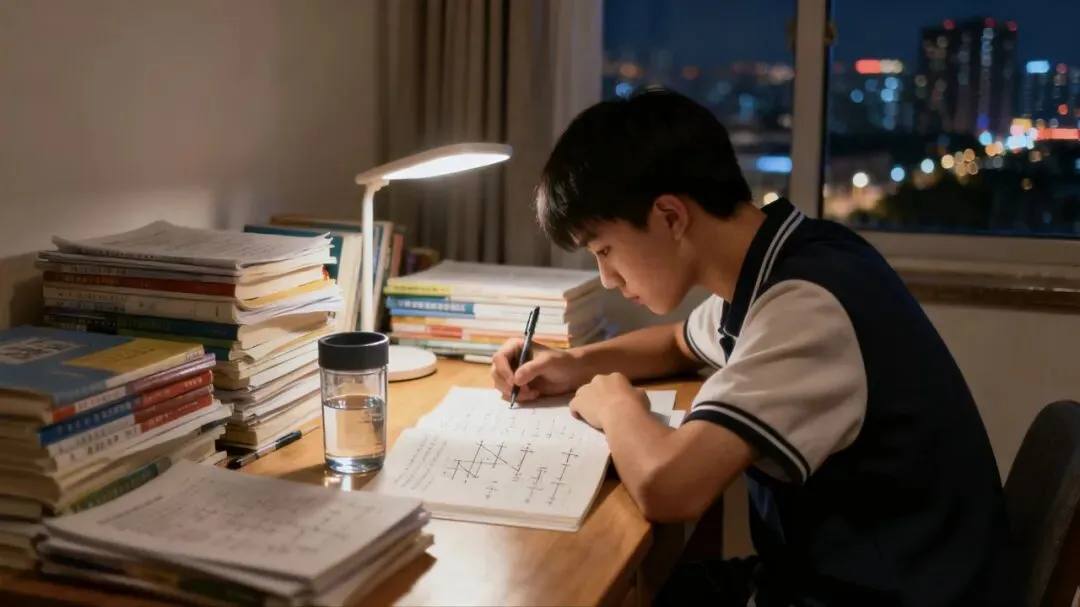 距离中考还有99天‖孩子在熬夜刷题,你在客厅干什么? 第1张