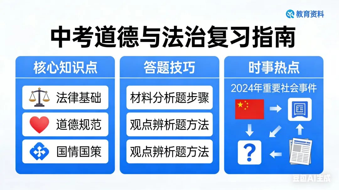 2026年湖北省中考道法新变化:弱化机械记忆,强化素养落地 第1张