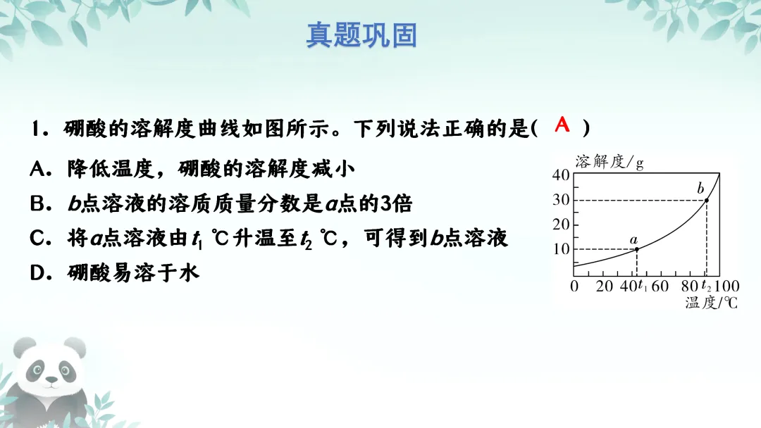F587 备战中考2026 专题复习 优质课资源 初中化学《专题复习--溶解度及其应用 》课件PPT+教学设计Word 第19张
