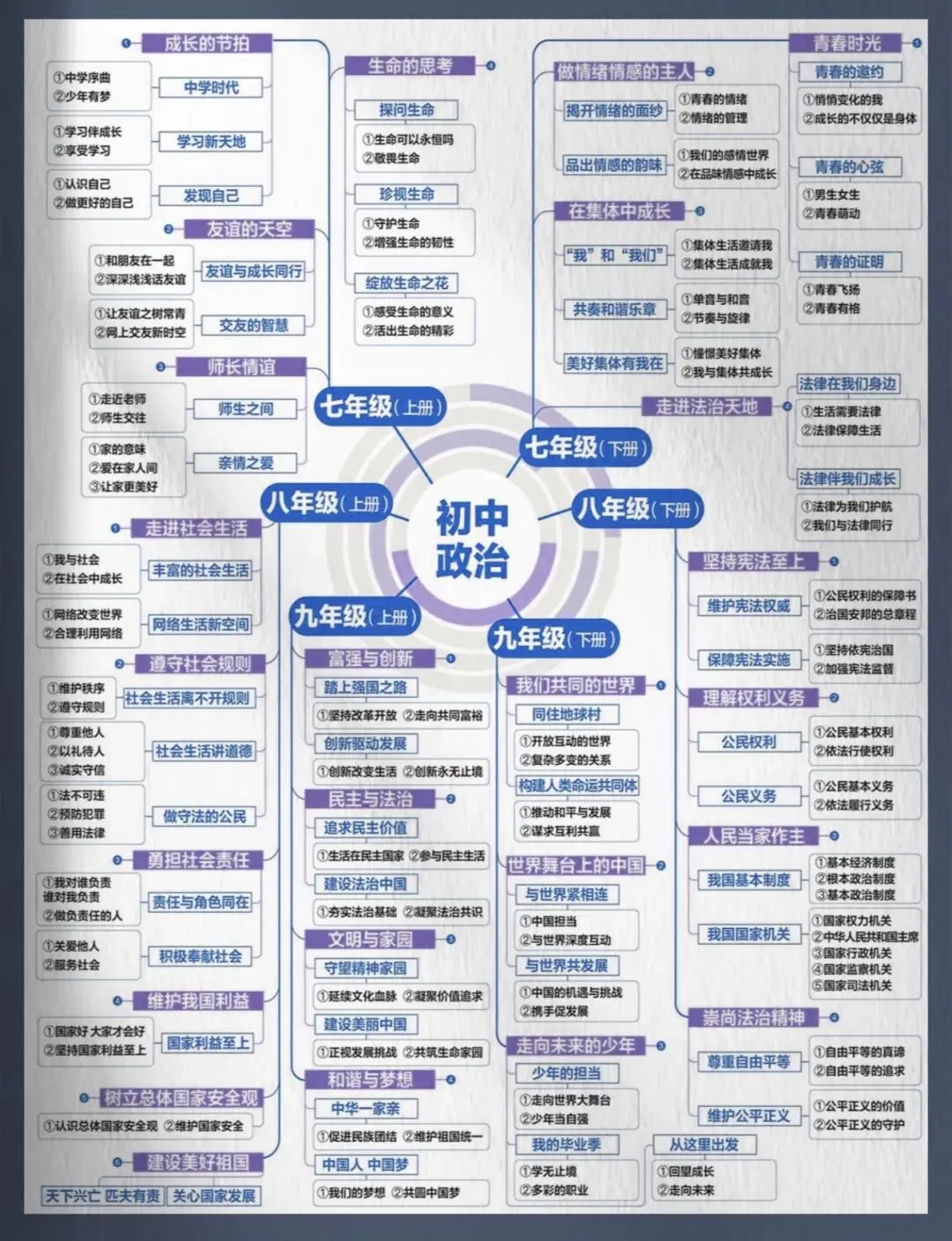 一张图看懂初中全科学什么|中考必看 第7张