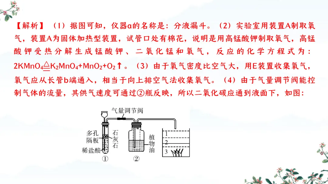 F588 备战中考2026 专题复习 优质课资源 初中化学《专题复习--常见气体的制取、干燥、净化、检验 》课件PPT+教学设计Word 第13张