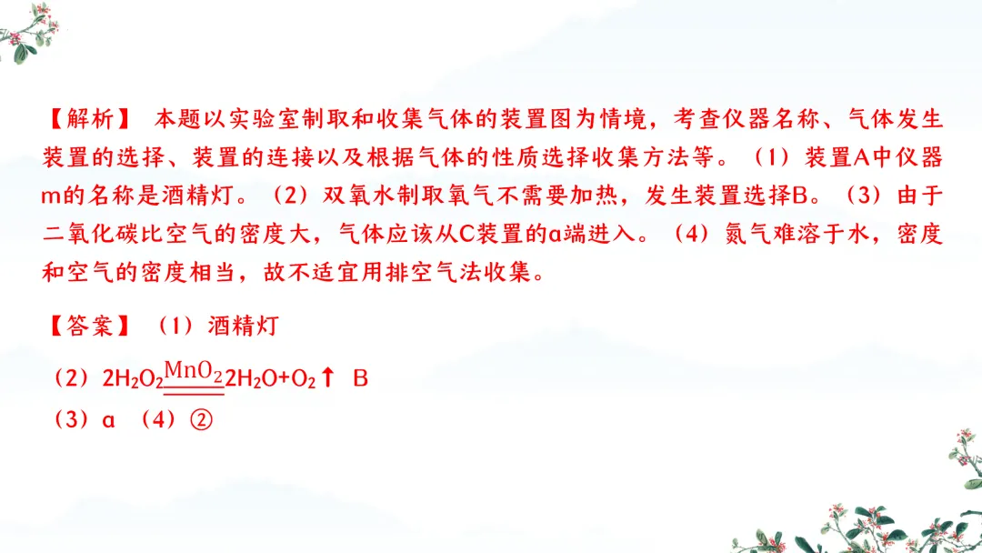 F588 备战中考2026 专题复习 优质课资源 初中化学《专题复习--常见气体的制取、干燥、净化、检验 》课件PPT+教学设计Word 第27张