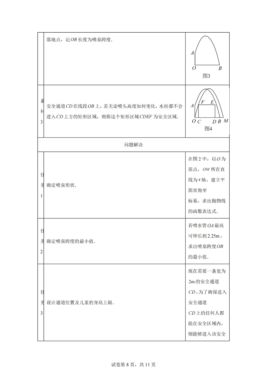 2025年中考数学二次函数压轴题专题练习18数学建模 第10张