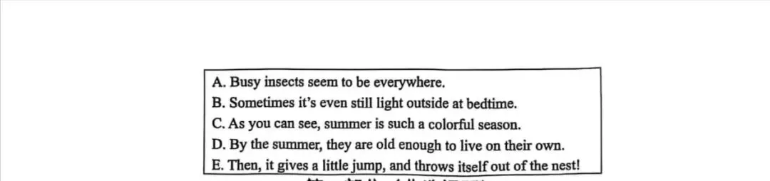 中考英语“拦路虎” 阅读理解D篇+E篇 满分策略 第3张