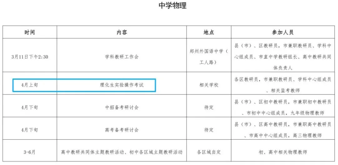 2026年郑州市中考“一模”、“二模”合并一次模拟考试时间为4月份考试 第6张