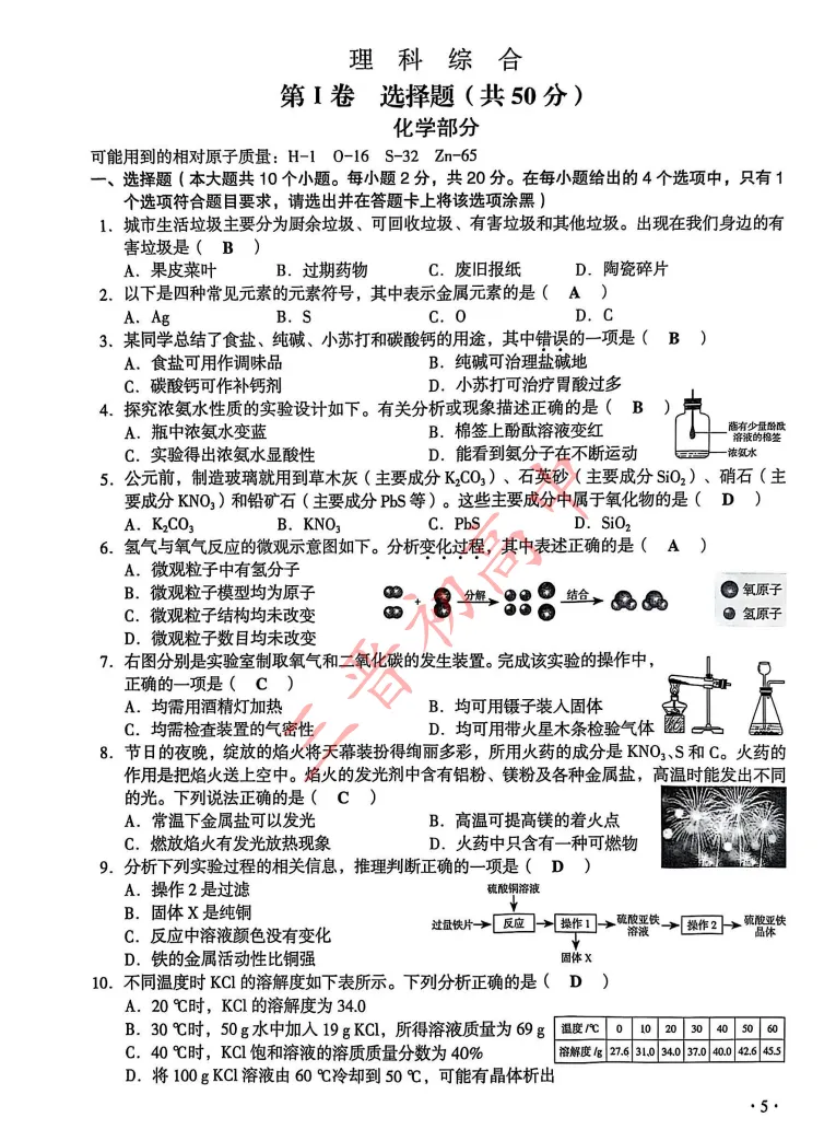 2025年山西省中考真题、考试题答案(全科目)中考真题解析! 第4张