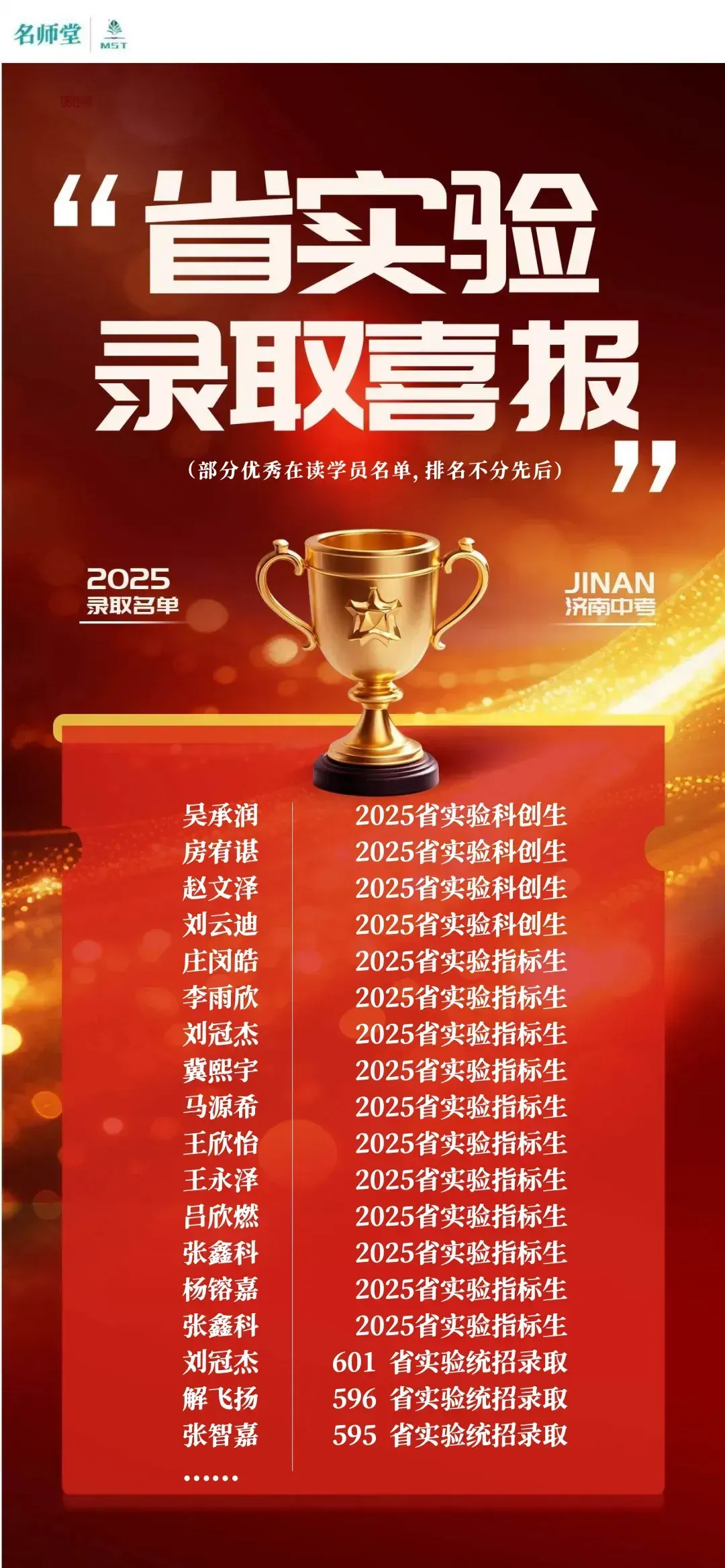 2026济南中考:指标生有哪些关键调整?家长必看的升学建议 第3张