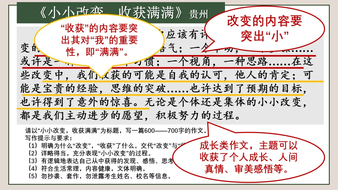 【中考复习】作文专题01.全命题作文 第20张