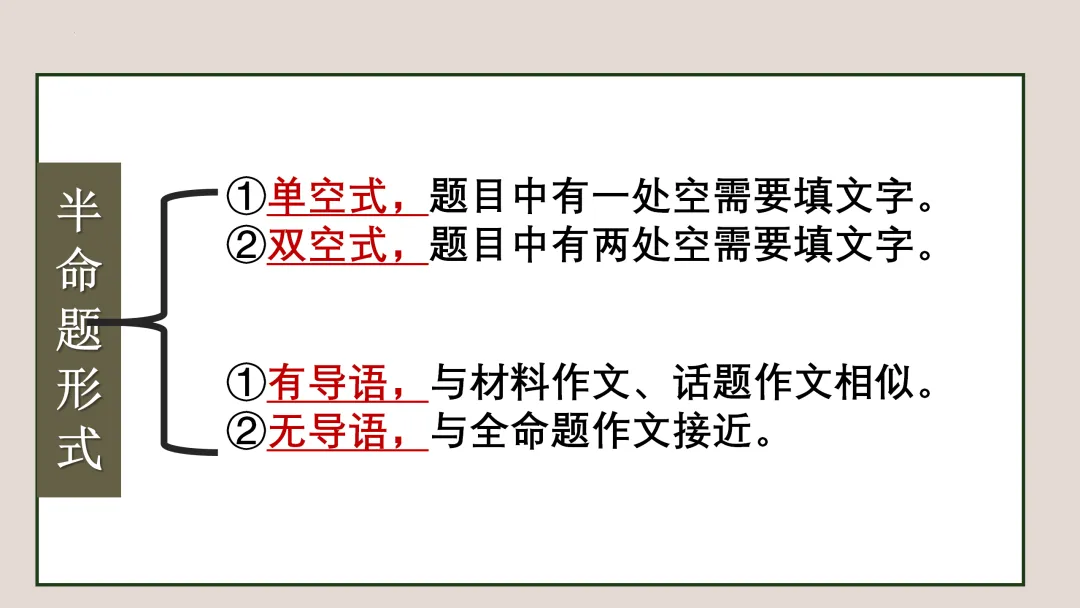 【中考复习】作文专题02.半命题作文 第3张