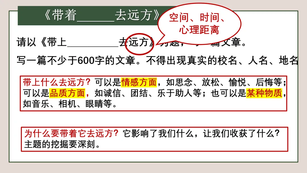 【中考复习】作文专题02.半命题作文 第11张