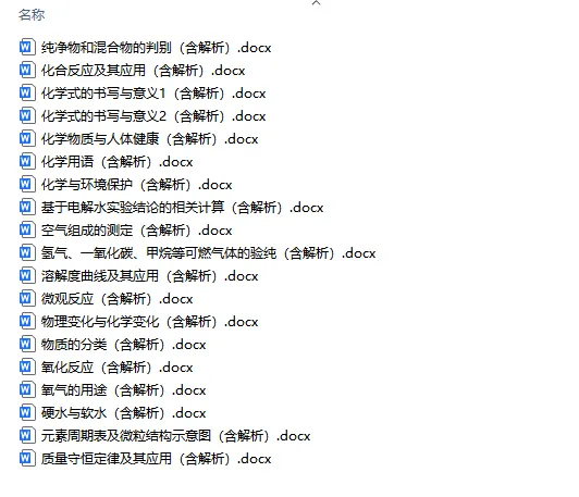 初中中考-2026版初中《一轮复习》中考专题练(化学) 第1张