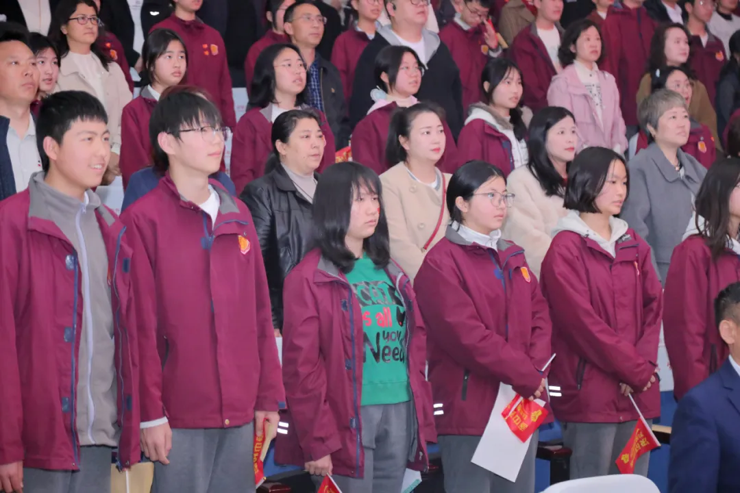 百日逐梦,决战中考——成都王府2026届初三中考百日誓师大会圆满举行 第11张