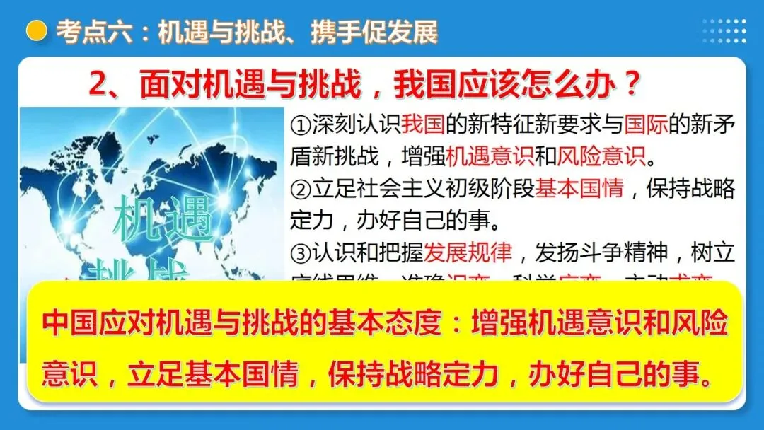 2026年中考道德与法治一轮复习 课时6 中国与世界(复习课件) 第44张