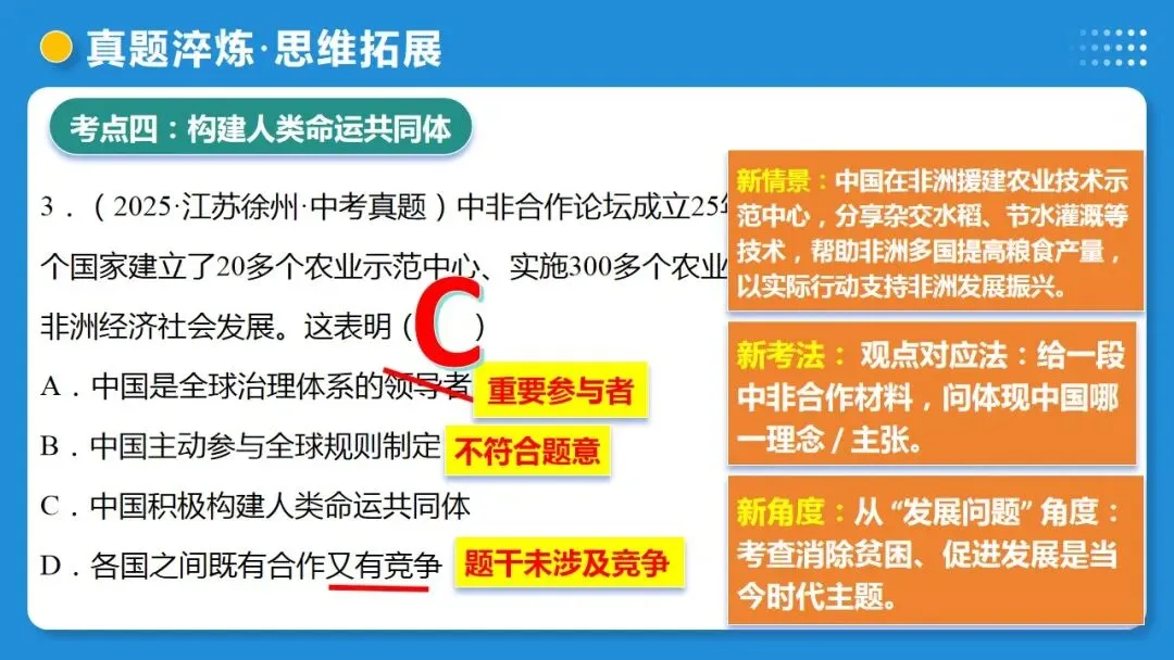 2026年中考道德与法治一轮复习 课时6 中国与世界(复习课件) 第52张