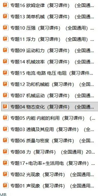 2026中考物理一轮复习课件来袭 第18张