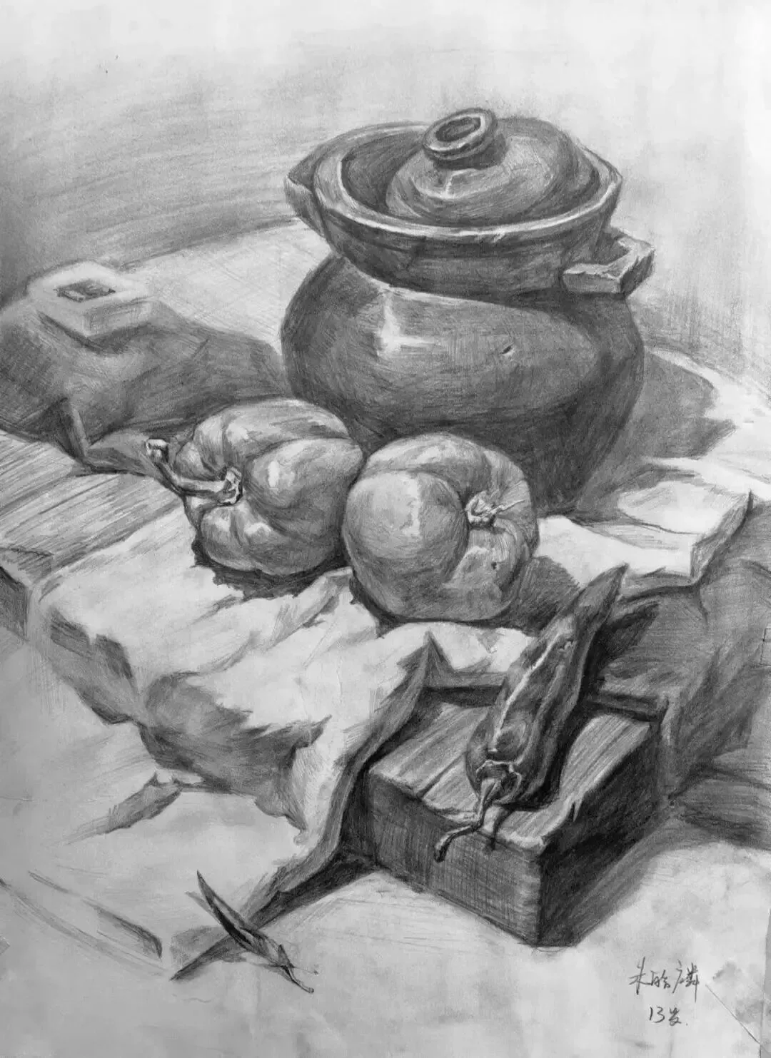 【招生信息】城北中心2026素描中考集训班 第16张