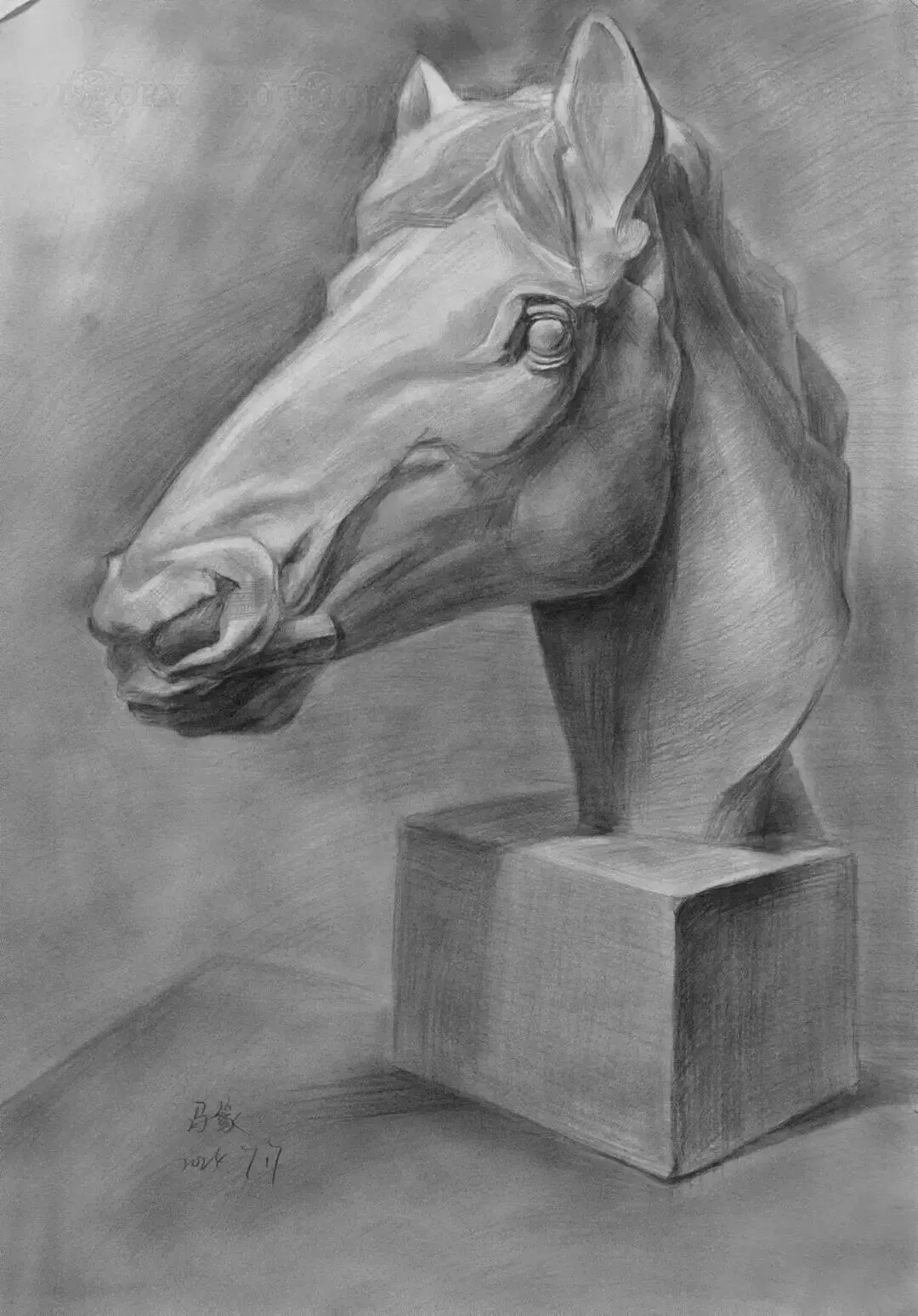 【招生信息】城北中心2026素描中考集训班 第25张