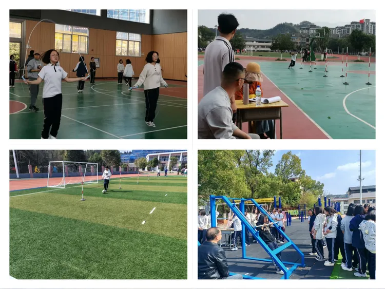 砺剑体育中考,青春不负韶华 ——光泽三中九年级体育中考模拟测试圆满完成 第9张