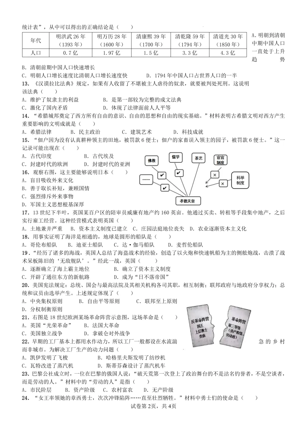 中考百天倒计时!26扬州中考时间轴必看!免费领中考一模电子资料 第52张