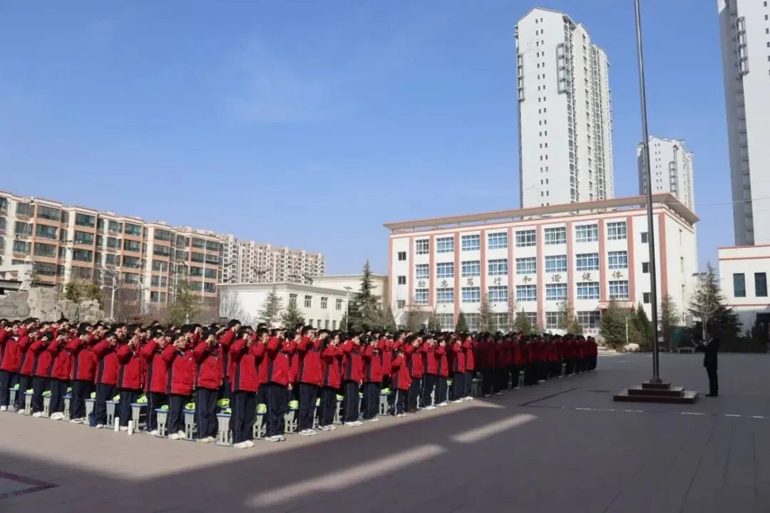 【三抓三促进行时】百日耕耘育希望 中考绽放梦光芒//武山县城关初级中学开学典礼暨九年级动员大会 第60张