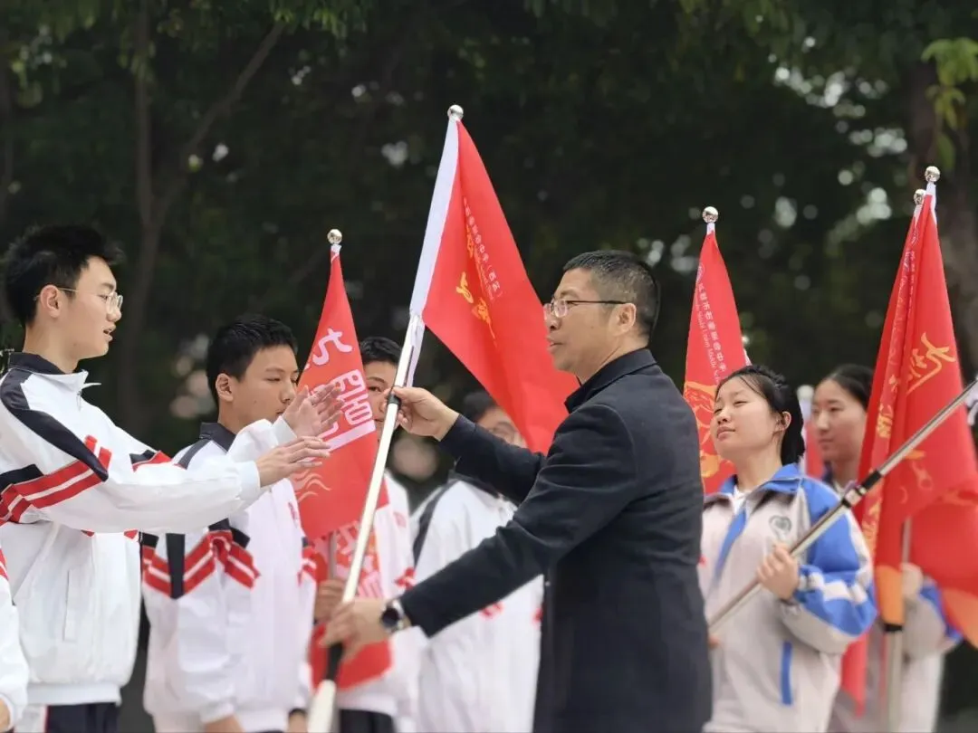 以梦为马,决战中考——石室联合中学(西区)中考行动季系列活动·百日励志大会 第20张