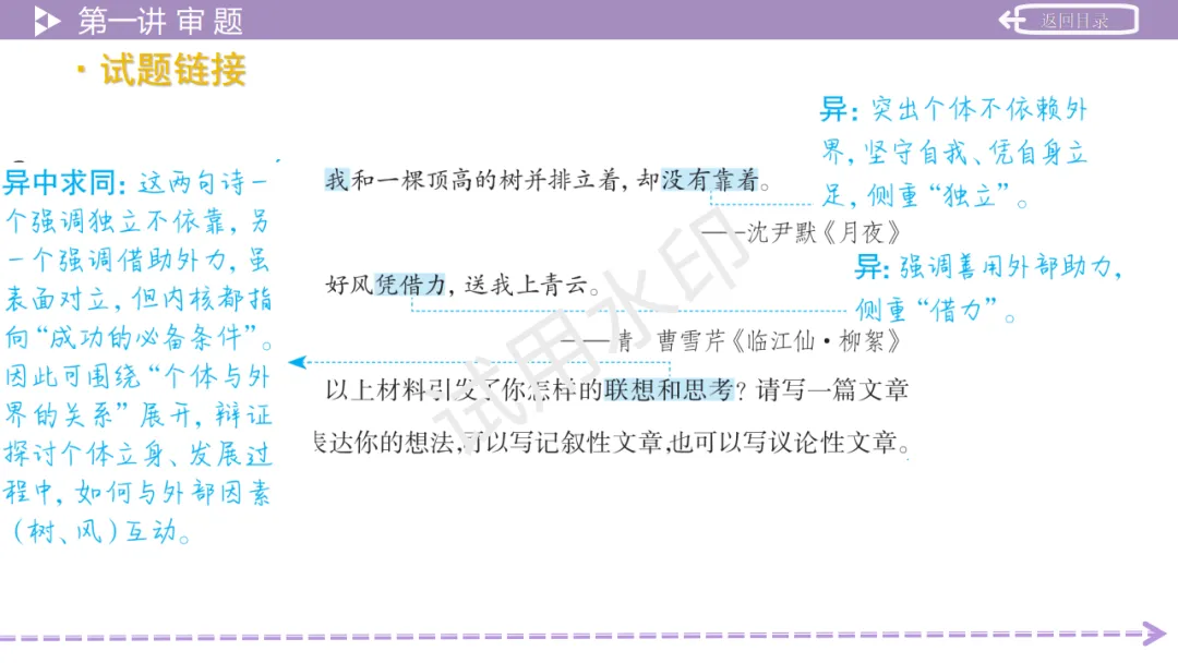 《2026中考总复习精华版》【作文生花】第一部分 高分写作技法 第15张