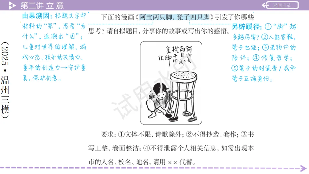 《2026中考总复习精华版》【作文生花】第一部分 高分写作技法 第29张