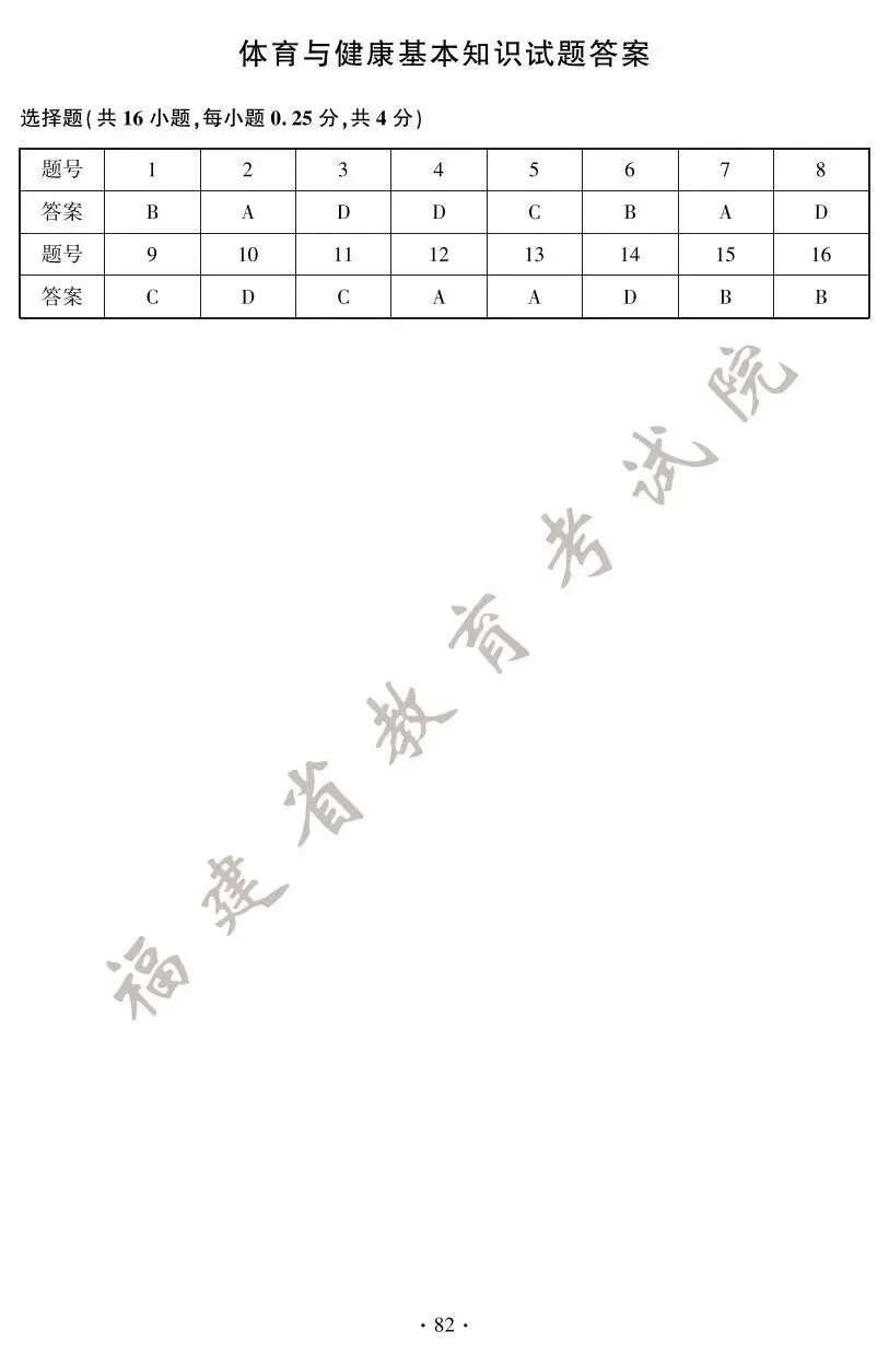 2025年福建中考试卷及答案发布! 第88张