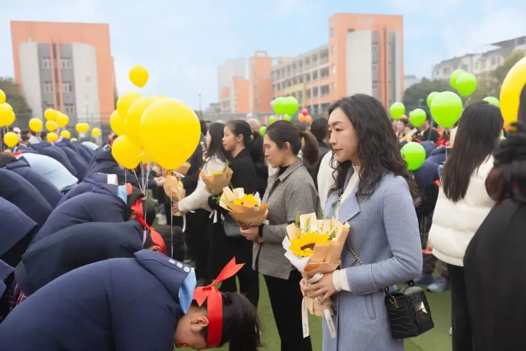 鏖战百日搏中考 策马扬鞭创辉煌——南充市三原实验学校初2026级百日誓师大会 第17张